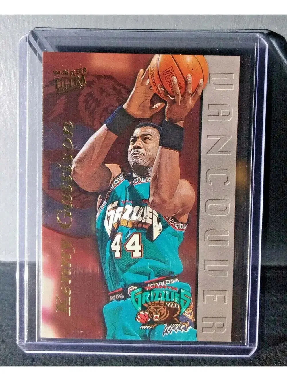 1995-96 Kenny Gattison Fleer Ultra #257 Grizzlies Expansion Team Basketball Card